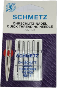 Needles: Schmetz Domestic Quick Threading Needle