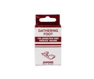 New Accessories: Janome Overlocker Gathering Foot - My Lock -