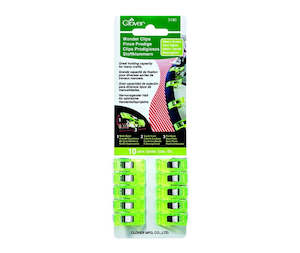 Clover Wonder Clip (10 PCS) - Neon Green