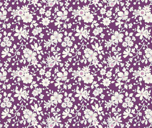 Liberty Fabrics: Liberty Maddsie Silhouette 100% Cotton Fabric - 10cm Increments