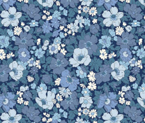 Liberty Cosmos Field 100% Cotton Fabric - 10cm Increments
