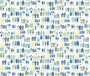 By The Seaside: Liberty Riviera Collection 100% Cotton Fabric - 10cm Increments