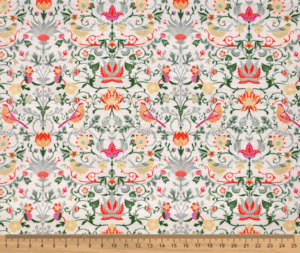 In The Garden: Tapestry 100% Cotton Fabric - 10cm Increments