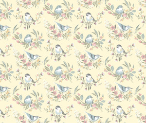 Songbird Serenade 100% Cotton Fabric - 10cm Increments