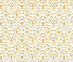 In The Garden: Midnight in the Garden 100% Cotton Fabric - 10cm Increments