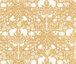 Midnight in the Garden 100% Cotton Fabric - 10cm Increments