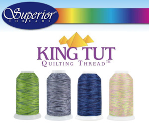 Embroidery Thread: Superior Threads King Tut - Cotton Quilting Thread 2,000 yd - Various Colours
