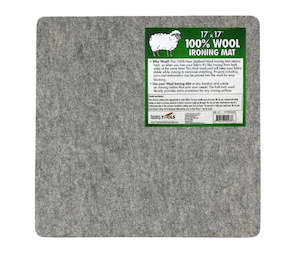 Wool Ironing Mats: Wool Ironing Mat 17" x 17"