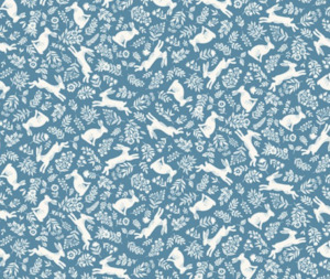 Essential Fabric: Foxwood Bunnies 100% Cotton - 10cm Increments