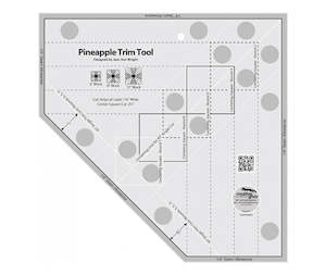 Creative Grids Pineapple Trim Tool For 6, 8 Or 10" Finished Blocks