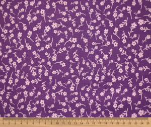 Winter Garden 100% Cotton Fabric - 10cm Increments