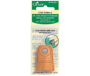 Clover Sewing Accessories: Clover Coin Thimble ( Medium Size )