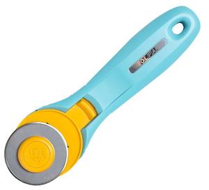 Olfa 45mm Splash Rotary Cutter Aqua