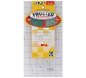OLFA® 6" X 12" Frosted Acrylic Quilting Ruler