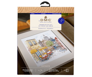 Hand Embroidery: DMC Embroidery Kit - Montmartre