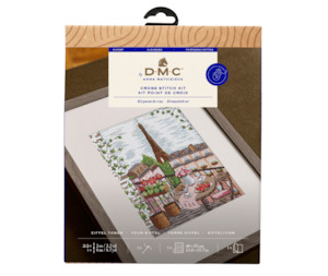 Hand Embroidery: DMC Embroidery Kit - Eiffel Tower