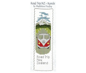 Cross Stitch Book Mark Kit - Road Trip NZ - Kombi