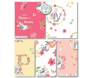 Childrens Deisgns: Peter Rabbit 100% Cotton Fabric - Fat Quarter Bundle