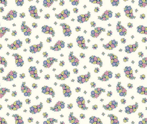 Liberty Portobello Paisley - 100% Cotton Fabric - 10cm Increments