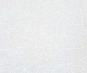 Squiggle Wide Quilt Backing - White 100% Cotton Fabric - 1/2 Metre