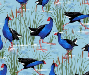 Kiwiand Native Treasures Pukeko