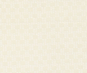 Christmas Fabric: Sweater Vanilla/White 100% Cotton - 0.1m