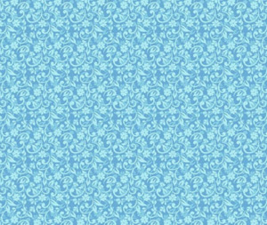Mollys Magic - Floral Ivy Light Blue