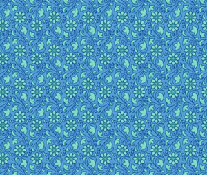 Mollys Magic Posies Cornflower Blue