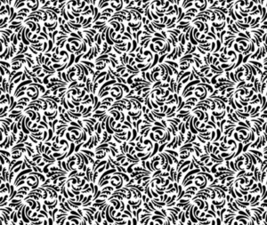 Plains And Blenders: Salt and Pepper Black Leaves on White