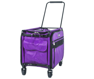 Bags And Cases: Tutto XL Sewing Machine Trolley Bag - Purple