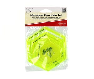 Paper Piecing: Sew Easy Hexagon Set 3 Sizes Large