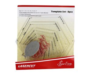 Paper Piecing: Sew Easy Mini Hexagons Templates