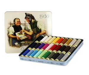 Gutermann Nostalgic Box - 100mt Sew-all x30 Reels