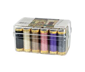 20 Off Selected Gutermann Threads: Gutermann 100m Cotton Thread Box - x18 100m Reels