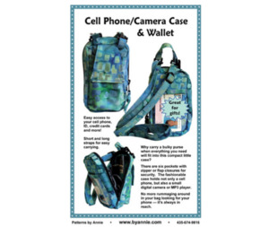 Patterns Byannie: Cell Phone Camera Case Wallet - ByAnnie Pattern