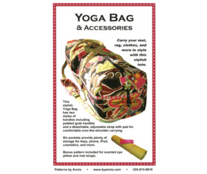Patterns Byannie: Yoga Bag - ByAnnie Pattern