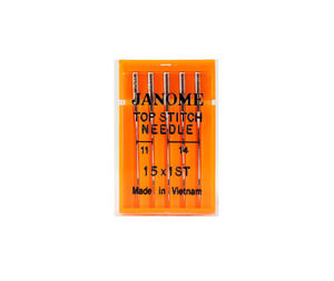 Needles: Janome Top Stitch Needles