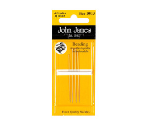 John James Beading Needles Size 10/13