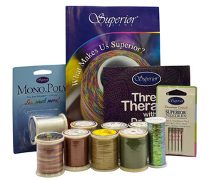 Embroidery Thread: Superior Threads Sampler Set - Home Machine Quilting
