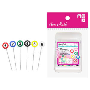 Essential Accessories: Sew Mate Numbered Quilting Pins