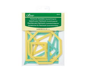 Clover Patchwork Templates – Squares/Octagons