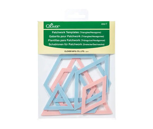 Clover Sewing Accessories: Clover Patchwork Templates – Triangles/Hexagons