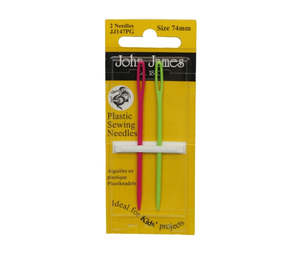 Needles: John James Plastic Wool Needles