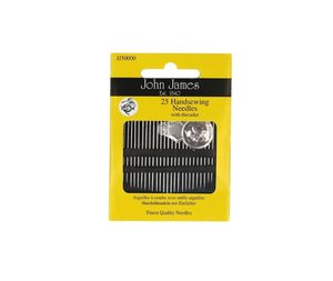 Needles: John James Household Hand Sewing Needles x 25