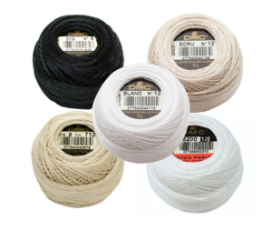 Embroidery Thread: DMC Cotton Pearl #8 Thread 80m - Various Colours