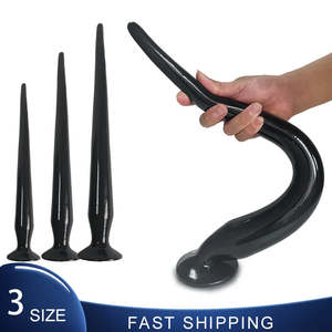 Super Long Anal Dildo Prostate Massager Butt Plug For Stimulation Anus Sex Toy