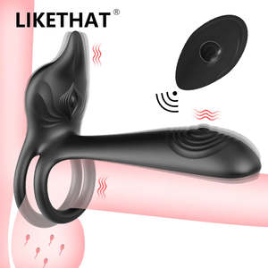 Penis Ring Cock Vibrator Sex Toys For Couple Men Peni Sleeve