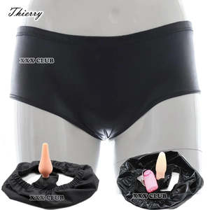 Unisex Masturbation Panties 9 Types Plug Dildo