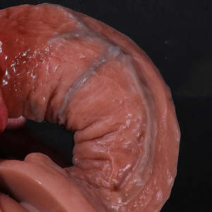 Women: Real Penis Dick Cock Silicone Dildo with Suction Cup Strap-on