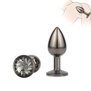 Unisex: Metal anal beads butt plug Jewelry sadism anus ass unisex toy for female or male